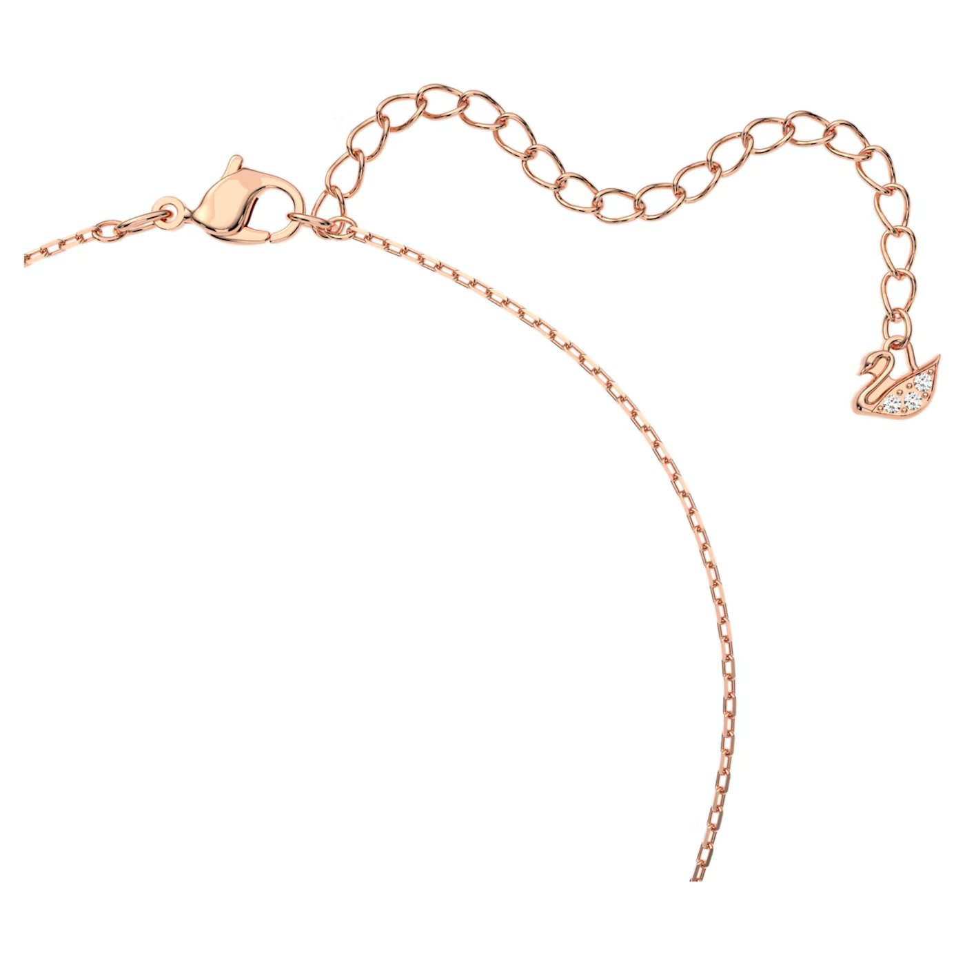 Dazzling Swan Y necklace